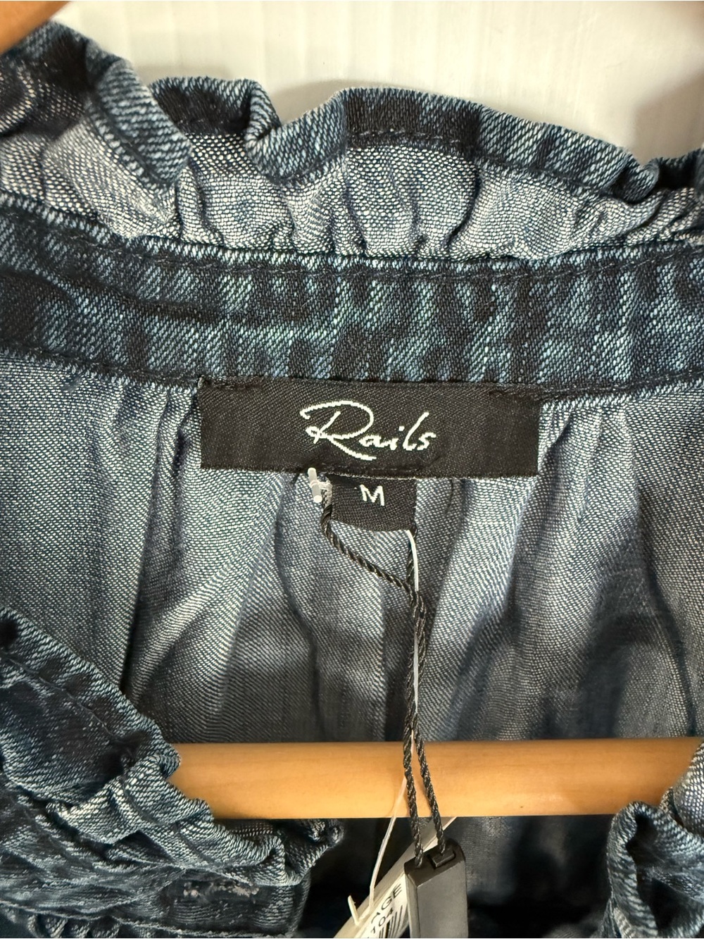 RAILS Ruffled Denim Dress - Picture 12 of 14